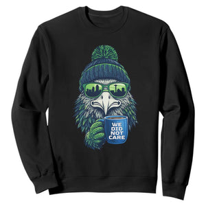 We Did Not Care Sweatshirt Seattle Championship Quote TS14 Black Print Your Wear