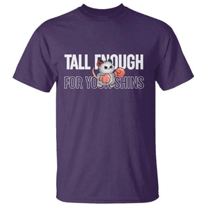 Tall Enough For Your Shins T Shirt Funny Possum Boxing Meme TS14 Purple Print Your Wear