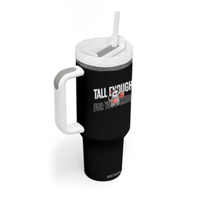 Tall Enough For Your Shins Tumbler With Handle Funny Possum Boxing Meme TS14 Print Your Wear