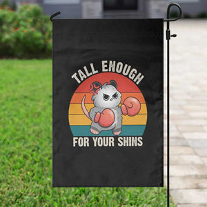 Tall Enough For Your Shins Garden Flag Funny Possum Meme TS14 Print Your Wear