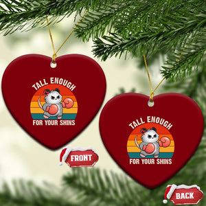Tall Enough For Your Shins Ceramic Ornament Funny Possum Meme TS14 Print Your Wear