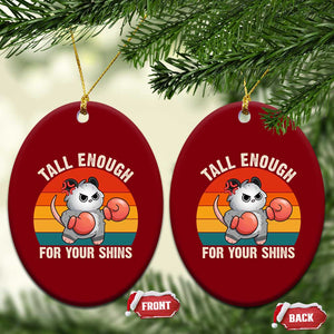Tall Enough For Your Shins Ceramic Ornament Funny Possum Meme TS14 Print Your Wear