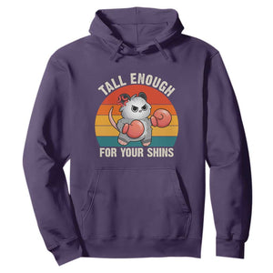 Tall Enough For Your Shins Hoodie Funny Possum Meme TS14 Purple Print Your Wear