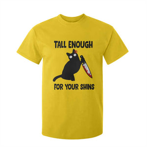Tall Enough For Your Shins T Shirt For Kid Funny Cat Sarcastic Meme TS14 Daisy Print Your Wear