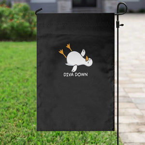 Diva Down Silly Goose Garden Flag Funny Sarcastic Animal Meme TS14 Print Your Wear