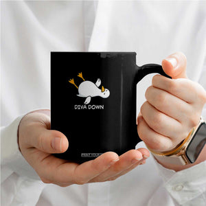 Diva Down Silly Goose Coffee Mug Funny Sarcastic Animal Meme TS14 Print Your Wear