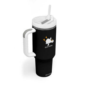Diva Down Silly Goose Tumbler With Handle Funny Sarcastic Animal Meme TS14 Print Your Wear