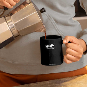 Diva Down Coffee Mug Funny Lazy Panda Meme TS14 Print Your Wear