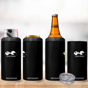 Diva Down 4 in 1 Can Cooler Tumbler Funny Lazy Panda Meme TS14 Print Your Wear