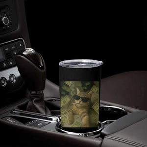 Funny Smoking Cat Selfie Meme Tumbler Cup Gen Z Joke TS14 Print Your Wear