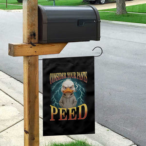 Funny Smoking Goose Meme Garden Flag Consider Your Pants Peed TS14 Print Your Wear