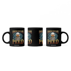 Funny Smoking Goose Meme Coffee Mug Consider Your Pants Peed TS14 Print Your Wear