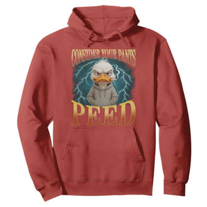 Funny Smoking Goose Meme Hoodie Consider Your Pants Peed TS14 Red Print Your Wear