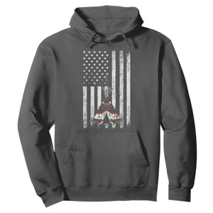 Teepee Pocket Native American Hoodie American Flag Native Feather Pride Month Indigenous TS14 Dark Heather Print Your Wear