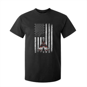 Teepee Pocket Native American T Shirt For Kid American Flag Native Feather Pride Month Indigenous TS14 Black Print Your Wear