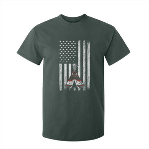 Teepee Pocket Native American T Shirt For Kid American Flag Native Feather Pride Month Indigenous TS14 Dark Forest Green Print Your Wear