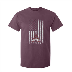 Teepee Pocket Native American T Shirt For Kid American Flag Native Feather Pride Month Indigenous TS14 Maroon Print Your Wear