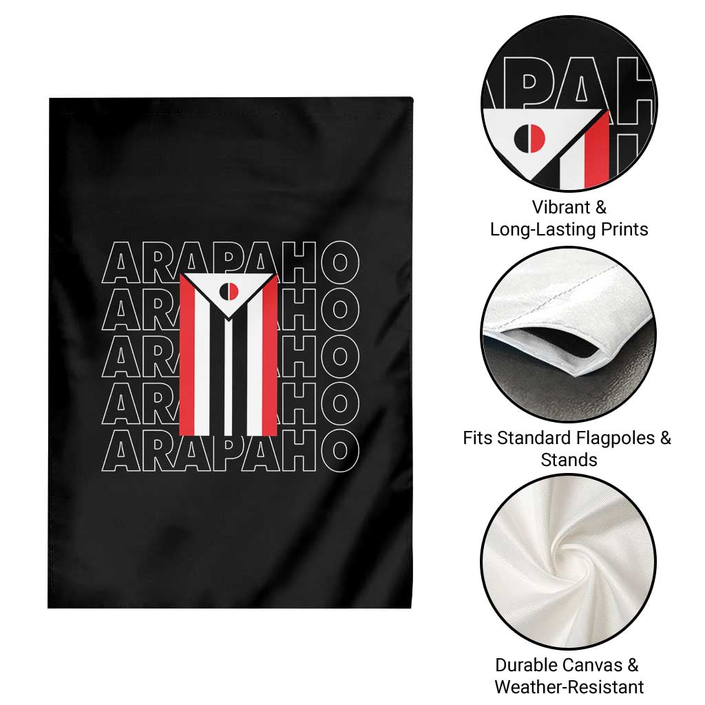 Arapaho Nation Flag Symbol Garden Flag TS14 Print Your Wear