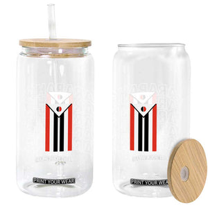 Arapaho Nation Flag Symbol Glass Can TS14 Print Your Wear