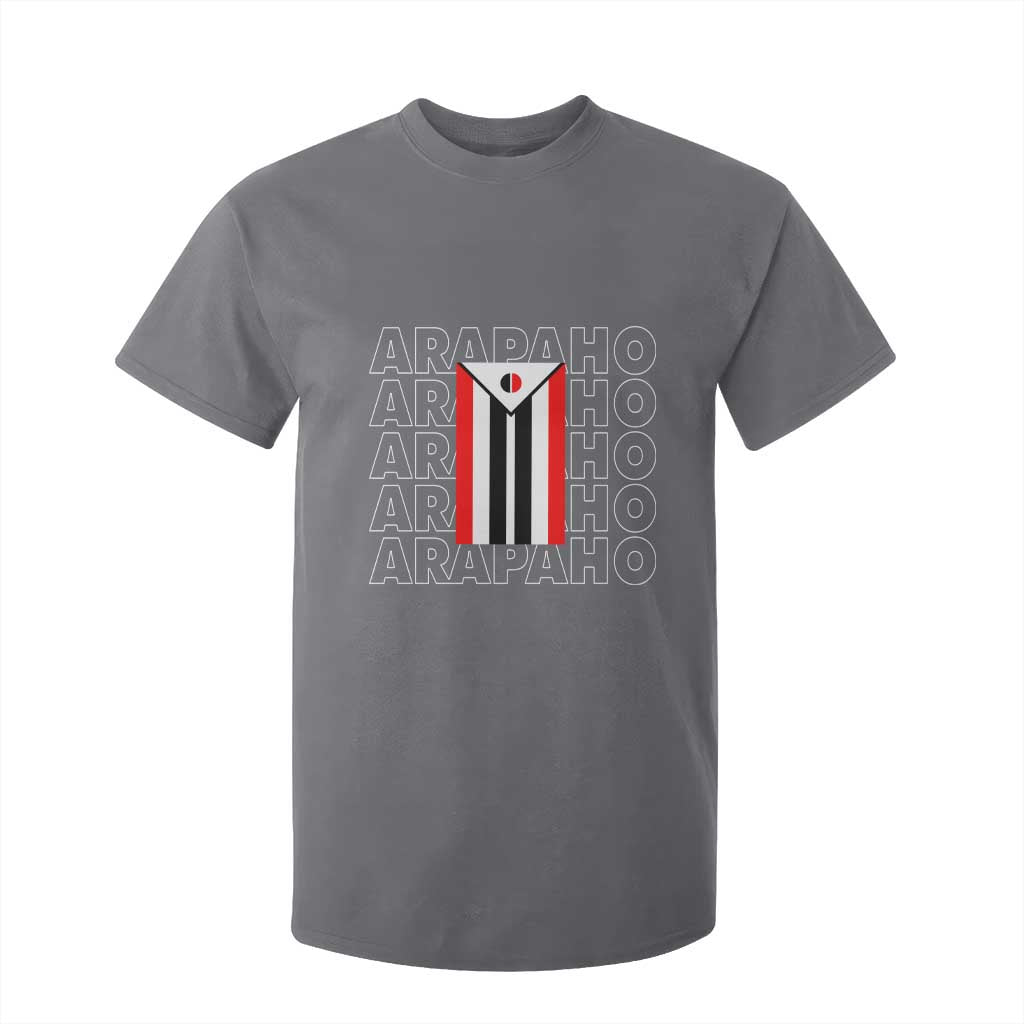 Arapaho Nation Flag Symbol T Shirt For Kid TS14 Charcoal Print Your Wear