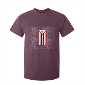Arapaho Nation Flag Symbol T Shirt For Kid TS14 Maroon Print Your Wear