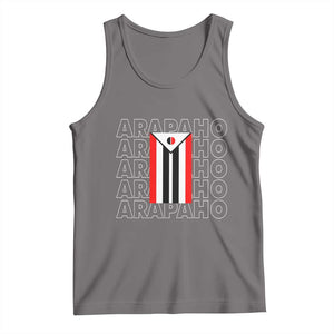 Arapaho Nation Flag Symbol Tank Top TS14 Deep Heather Print Your Wear