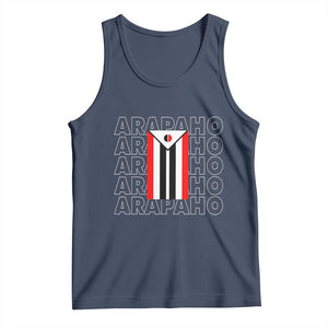 Arapaho Nation Flag Symbol Tank Top TS14 Navy Print Your Wear