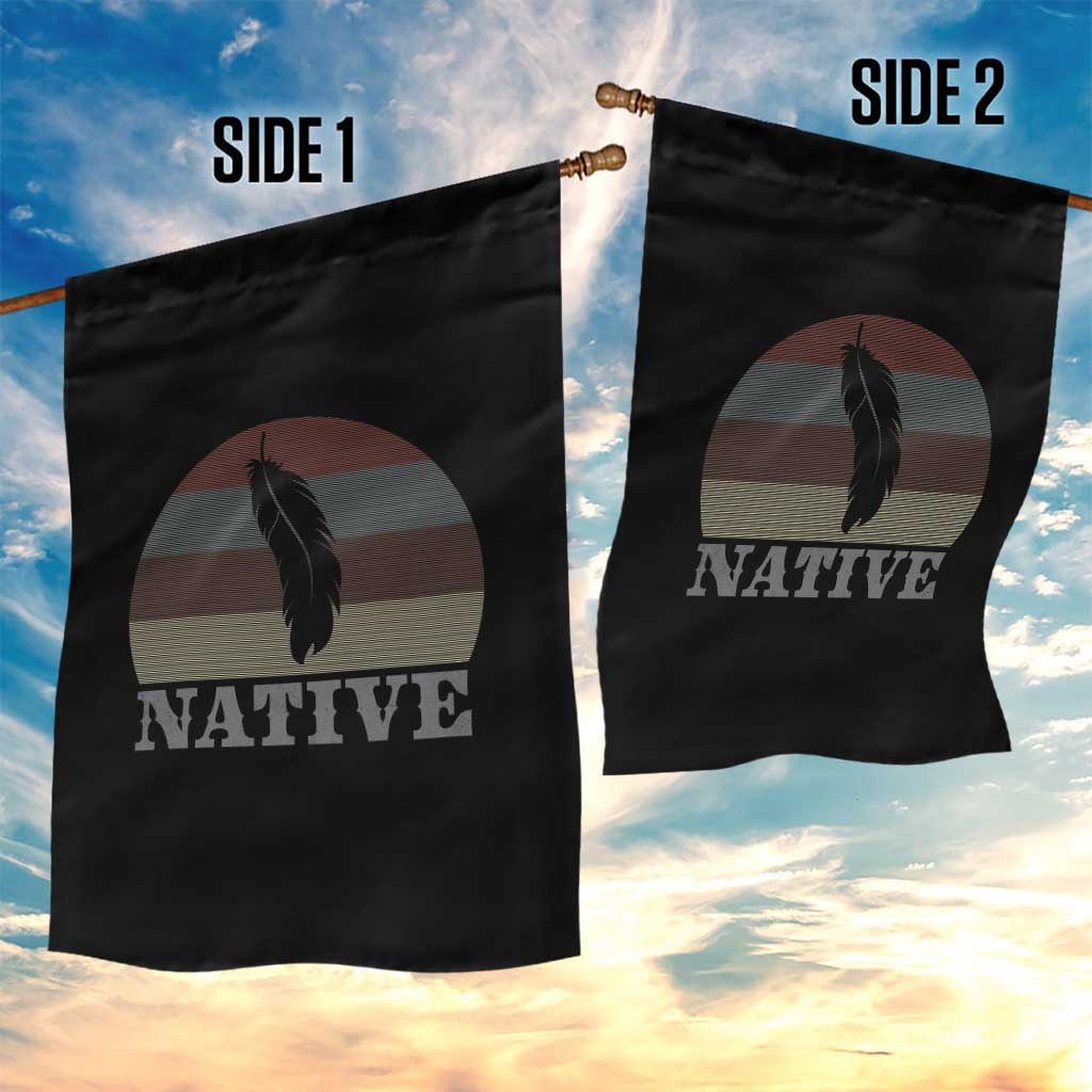 Native Indian American Pride Indigenous Native American Garden Flag TS14 Print Your Wear