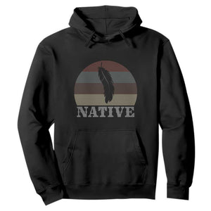 Native Indian American Pride Indigenous Native American Hoodie TS14 Black Print Your Wear