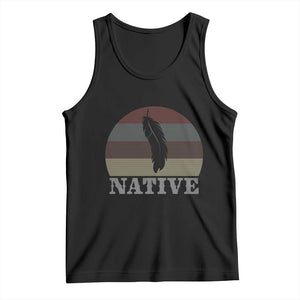 Native Indian American Pride Indigenous Native American Tank Top TS14 Black Print Your Wear