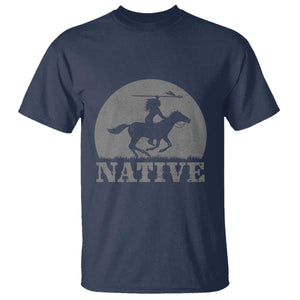 Northwest Native American Knight Pride Mountain Warrior T Shirt TS14 Navy Print Your Wear