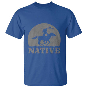 Northwest Native American Knight Pride Mountain Warrior T Shirt TS14 Royal Blue Print Your Wear