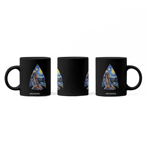 Native American Arrowhead Hunter Starry Night Coffee Mug TS14 Print Your Wear
