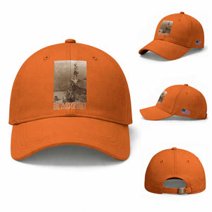 Blackfoot Native American Indians At Glacier National Park Baseball Cap TS14 Baseball Cap Universal Fit Orange Print Your Wear