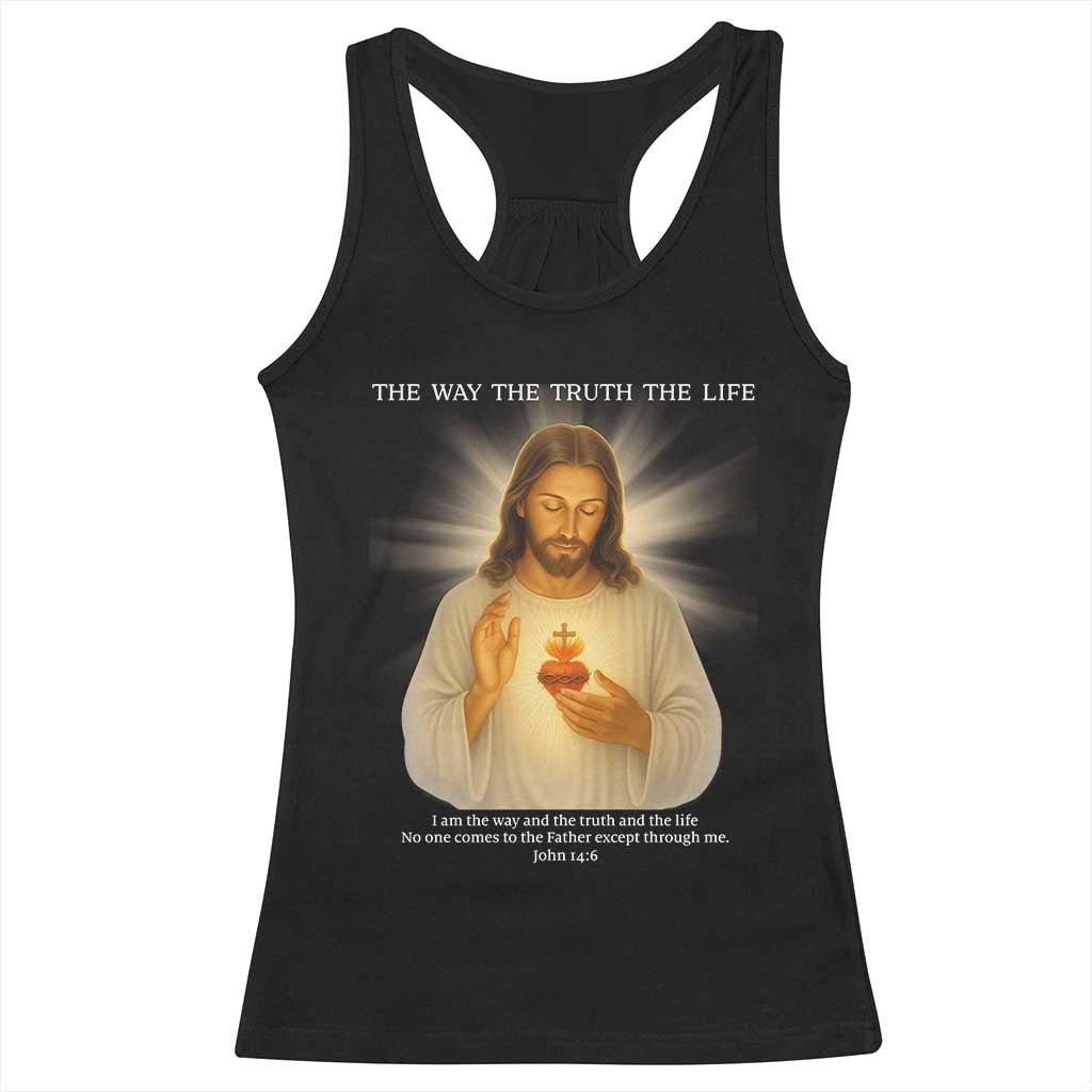 Jesus Christian Christmas Racerback Tank Top Cross Bible Verse Inspirational TS14 Black Print Your Wear