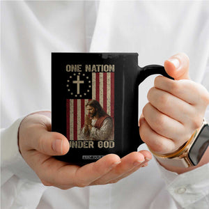 Jesus Christian Coffee Mug One Nation Under God TS14 Print Your Wear