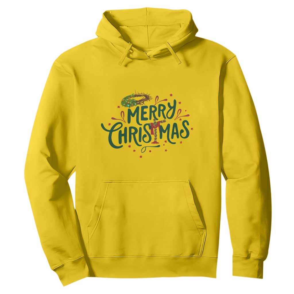 Jesus Christian Christmas Hoodie TS14 Daisy Print Your Wear