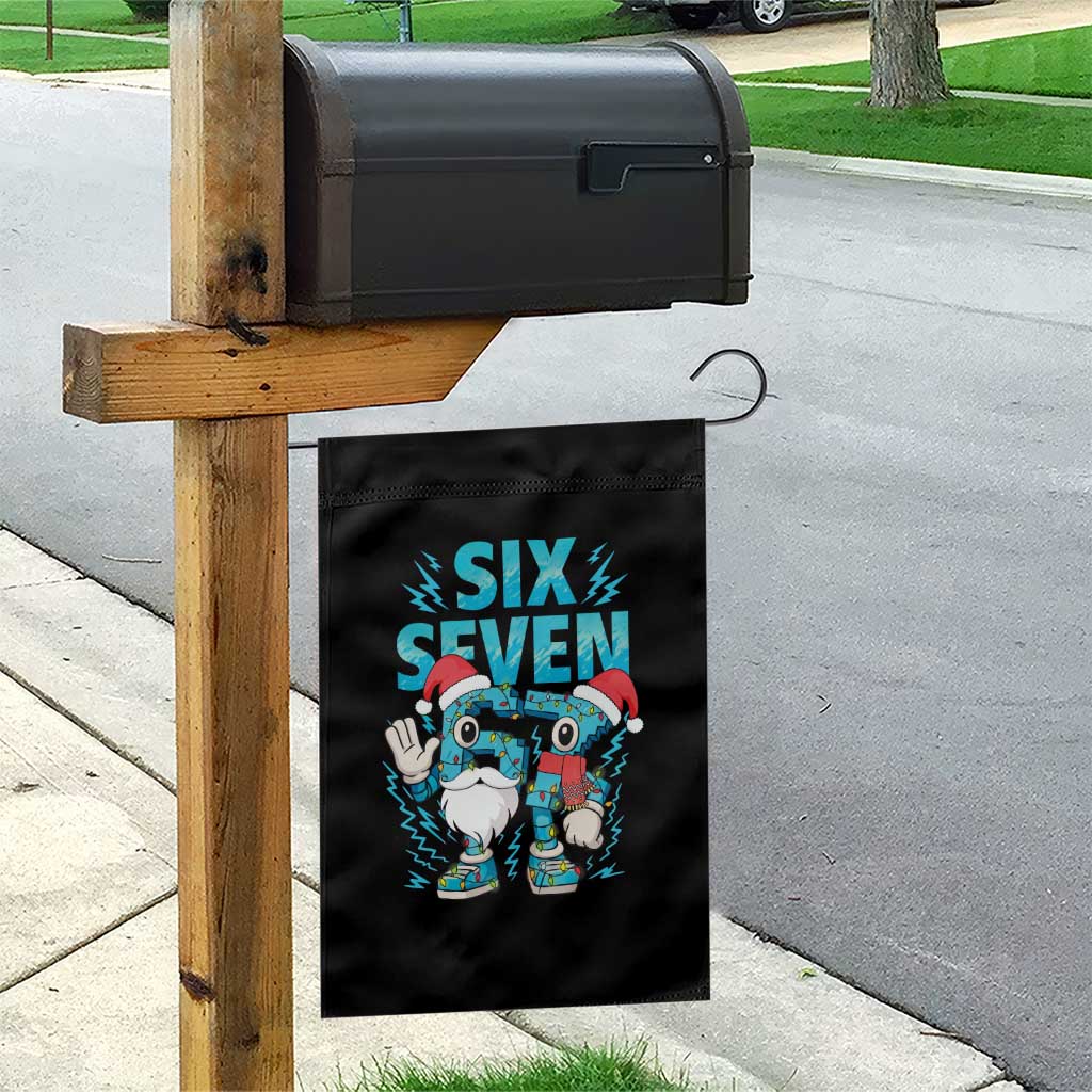 67 Six Seven Christmas Garden Flag Funny Italian Brainrot Meme TS14 Print Your Wear