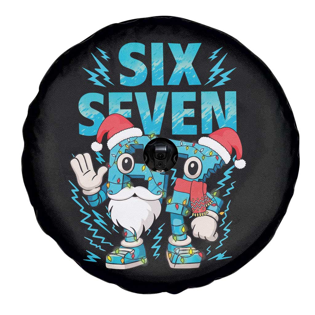 67 Six Seven Christmas Spare Tire Cover Funny Italian Brainrot Meme TS14 Print Your Wear