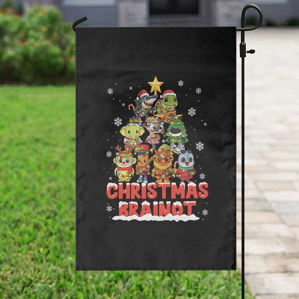 Italian Brainrot Christmas Tree Meme Garden Flag TS14 Print Your Wear
