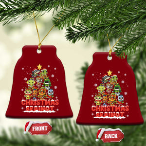Italian Brainrot Christmas Tree Meme Ceramic Ornament TS14 Print Your Wear