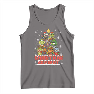 Italian Brainrot Christmas Tree Meme Tank Top TS14 Deep Heather Print Your Wear