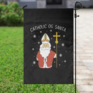 Saint Nicholas Catholic Christmas Garden Flag TS14 Print Your Wear