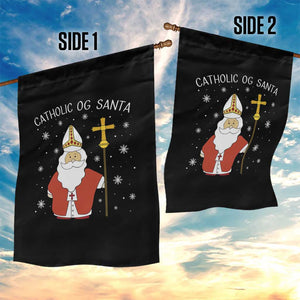 Saint Nicholas Catholic Christmas Garden Flag TS14 Print Your Wear