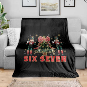 67 Six Seven Nutcracker Christmas Meme Throw Blanket TS14 Print Your Wear