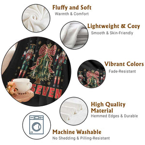 67 Six Seven Nutcracker Christmas Meme Throw Blanket TS14 Print Your Wear