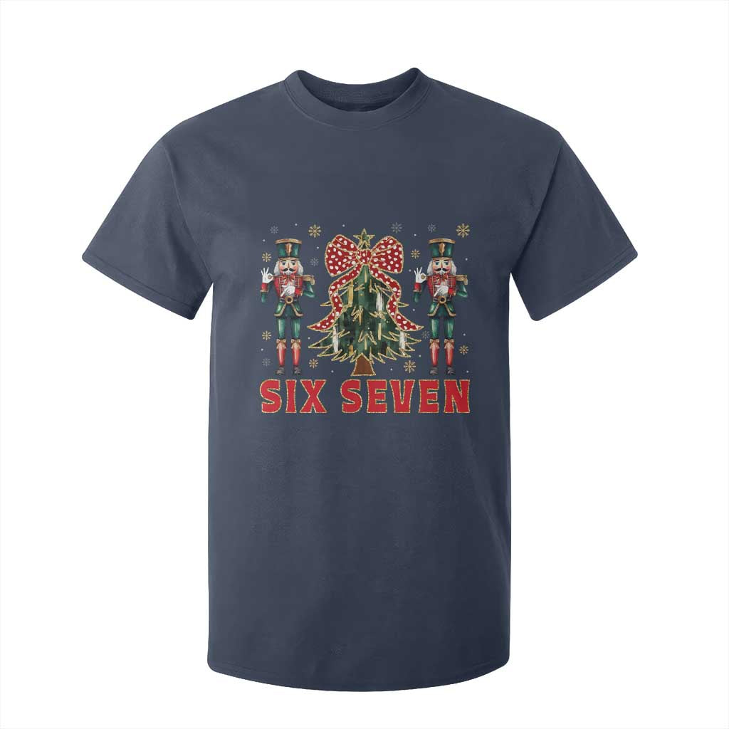 67 Six Seven Nutcracker Christmas Meme T Shirt For Kid TS14 Navy Print Your Wear