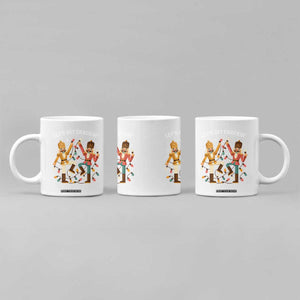 Funny Nutcracker Christmas Coffee Mug Let Us Get Crackin TS14 Print Your Wear