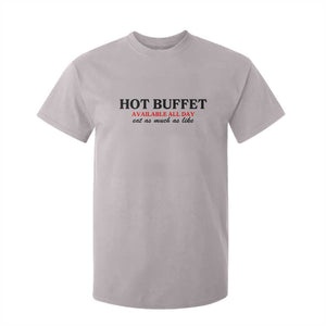 Hot Buffet Available All Day T Shirt For Kid Funny Cooking Food TS14 Ice Gray Print Your Wear