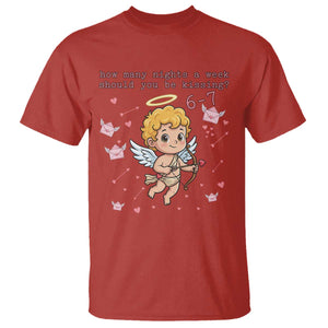 67 Valentine Meme T Shirt Funny Six Seven Cupid Saying TS14 Red Print Your Wear